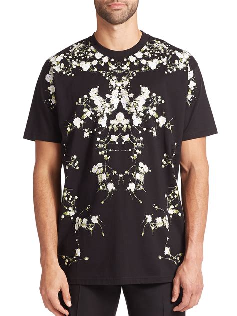 givenchy flower shirt